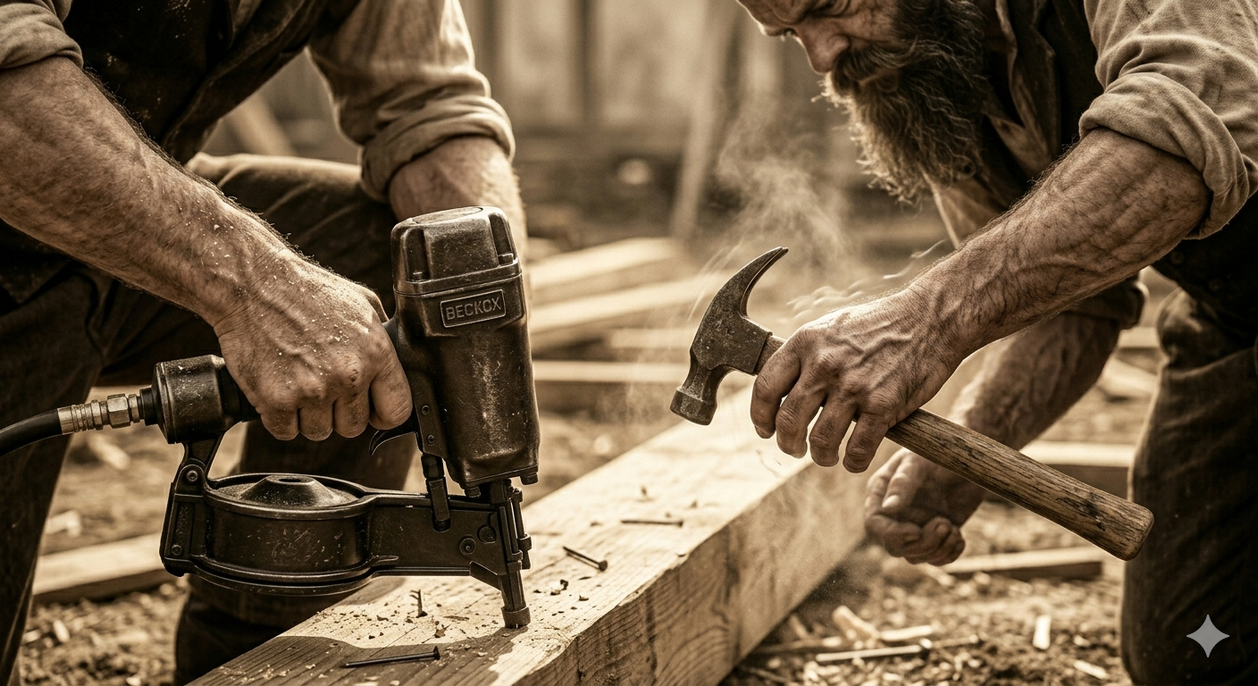 A conversation in the sawdust